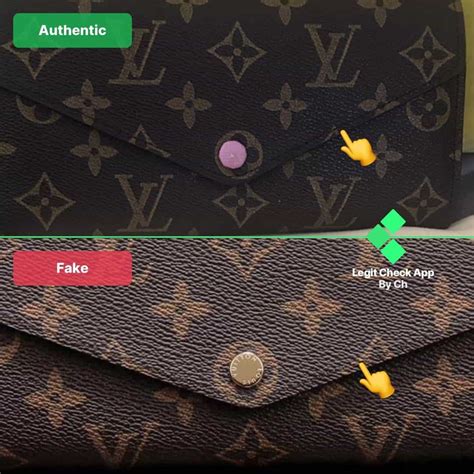 louis vuitton original vs fake wallet|louis vuitton wallet original price.